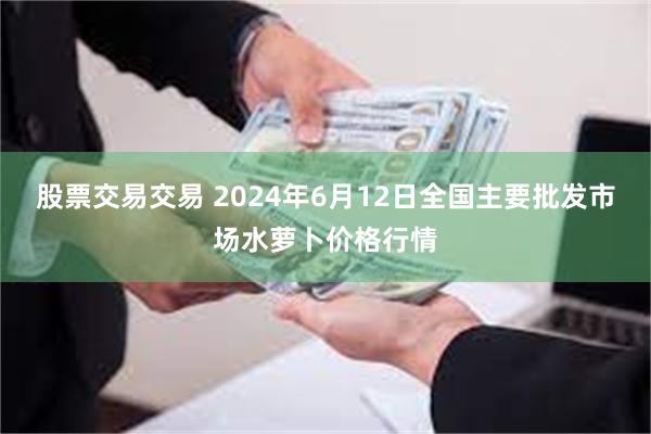 股票交易交易 2024年6月12日全国主要批发市场水萝卜价格行情