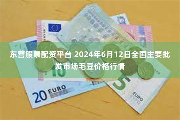 东营股票配资平台 2024年6月12日全国主要批发市场毛豆价格行情