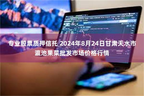 专业股票质押信托 2024年8月24日甘肃天水市瀛池果菜批发市场价格行情