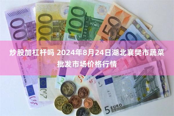 炒股加杠杆吗 2024年8月24日湖北襄樊市蔬菜批发市场价格行情