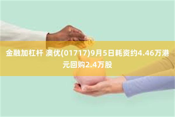 金融加杠杆 澳优(01717)9月5日耗资约4.46万港元回购2.4万股