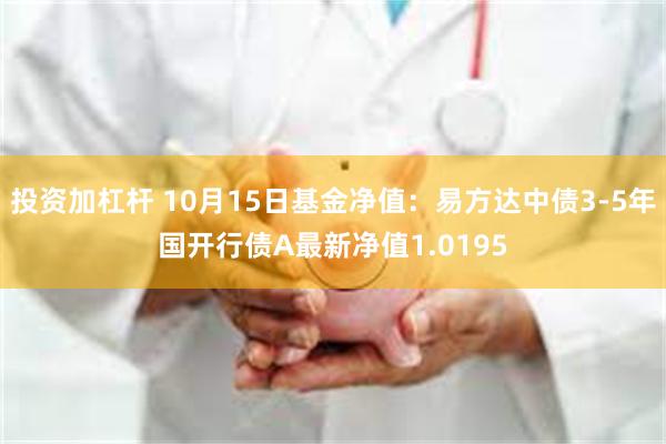 投资加杠杆 10月15日基金净值：易方达中债3-5年国开行债A最新净值1.0195